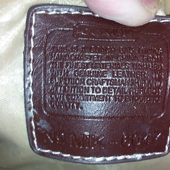 Authentic Coach Purse - Picture 3 of 3